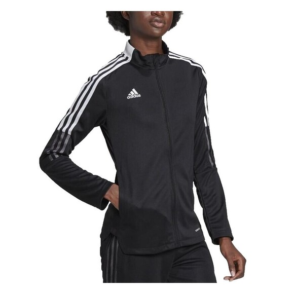 NWT Adidas Women's Jacket L Tiro 21 Track Aeroready Soccer Football Track $50 - Picture 1 of 13